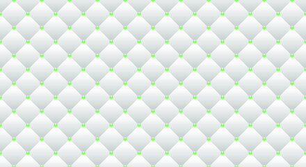 Fototapeta na wymiar White luxury background with beads and rhombuses. Vector illustration. 