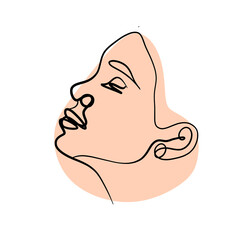 Abstract drawing line