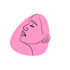 Abstract drawing line