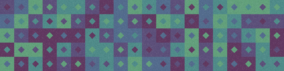 Abstract Geometric Pattern generative computational art illustration