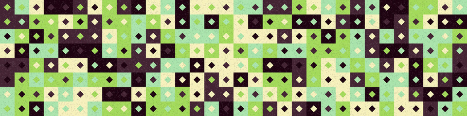 Abstract Geometric Pattern generative computational art illustration