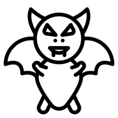 bat line icon