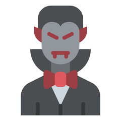 dracula flat icon