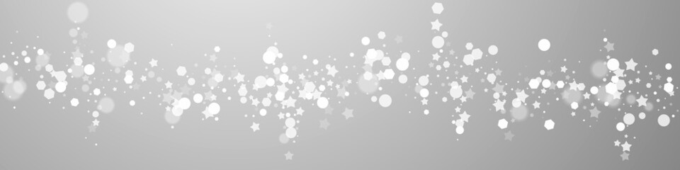 Magic stars sparse Christmas background. Subtle fl