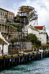 A Watch Tower On Alcatraz