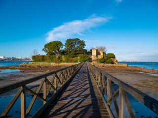 Obraz premium Santa Cruz, Galicia, Spain