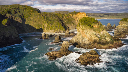Islotes sector norte hacienda Parga, región de los lagos, comuna de los Muermos, Chile