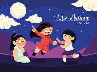 mid autumn festival poster
