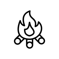 Bonfire Icon Vector