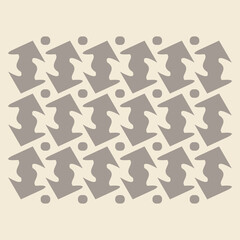 simple batik illustration with a shape unique. the vector can be used for t-shirt, web, and more