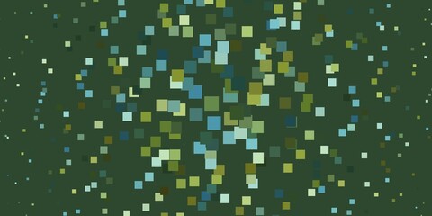 Light Blue, Green vector background in polygonal style.