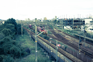 Fototapeta premium とても美しい日本の鉄道