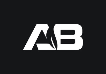AB latter icon design for your business