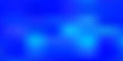 Light blue vector blurred template.