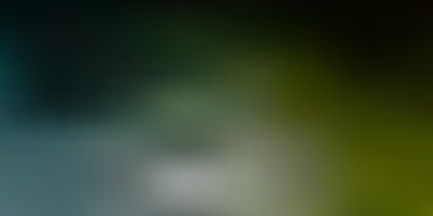 Light blue, green vector blur backdrop.