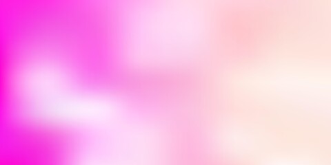 Light pink vector blur background.