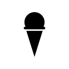 Simple ice cream icon