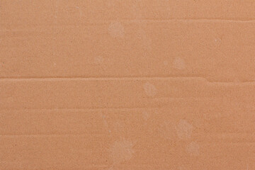 Brown cardboard sheet abstract background, texture paper box in old vintage pattern for design art work.