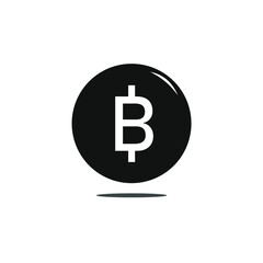 letter B inside a black circle