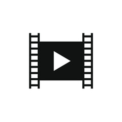 movie player cliché icon vector image