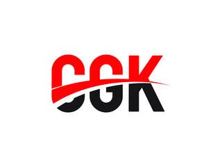 CGK Letter Initial Logo Design Vector Illustration