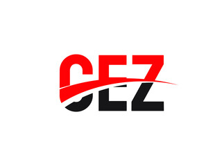 CEZ Letter Initial Logo Design Vector Illustration