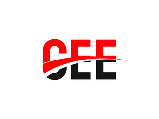 CEE Letter Initial Logo Design Vector Illustration