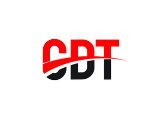 CDT Letter Initial Logo Design Vector Illustration