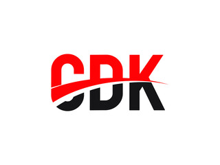CDK Letter Initial Logo Design Vector Illustration