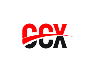 CCX Letter Initial Logo Design Vector Illustration