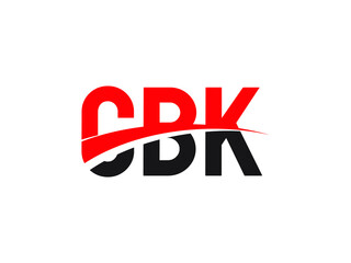 CBK Letter Initial Logo Design Vector Illustration