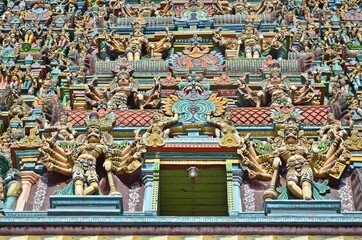 Fototapeta na wymiar Meenakshi Temple, Madurai ,Tamilnadu,India