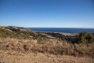 view from the beach