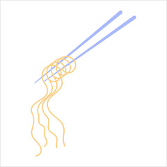 Noodles Icon, Food Icon