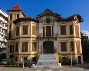 Fototapeta na wymiar A rustic villa in Thessaloniki