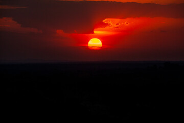 Sunrise in Tanzania 