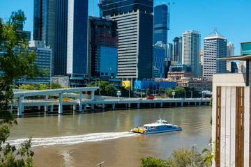 オーストラリアブリズベンの観光名所を旅行する風景 Scenic Spots to Visit in Brisbane, Australia 