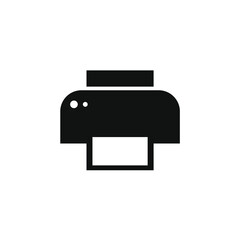 vector image of a printer icon