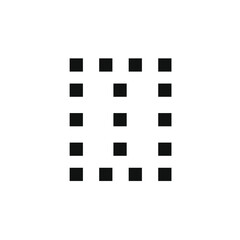 a collection of small squares to form a box