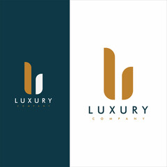Elegant Letter B design for luxury company branding. Premium identity design
