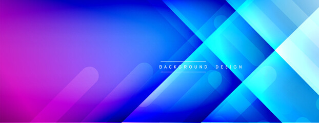 Dynamic lines abstract background. 3D shadow effects and fluid gradients. Modern overlapping forms