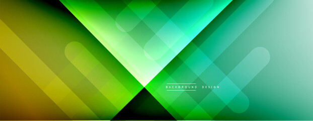 Dynamic lines abstract background. 3D shadow effects and fluid gradients. Modern overlapping forms