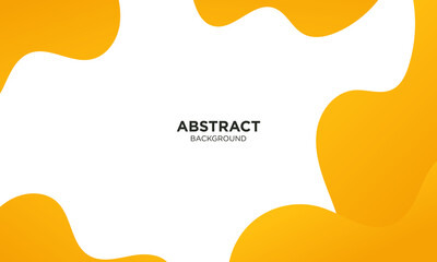 Abstract Yellow geometric background. Modern background design. Liquid color. Fluid shapes composition. Fit for presentation design. website, basis for banners, wallpapers, brochure, posters