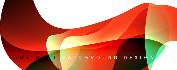 Trendy simple fluid color gradient abstract background with dynamic wave line effect. Vector Illustration For Wallpaper, Banner, Background, Card, Book Illustration, landing page