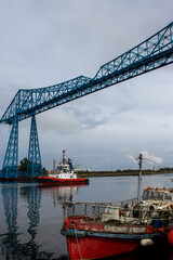 cranes in port