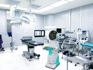 Robotic technology for medical assistants in hospitals