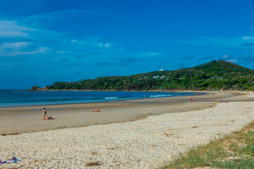 オーストラリアのゴールドコースト、バイロン・ベイ周辺の観光名所を旅行している風景 Scenes from a trip around Byron Bay, Gold Coast, Australia. 