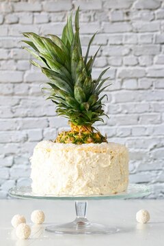 Ananana-Kokos-Torte mit Rafaello
