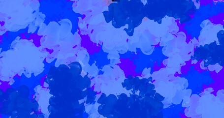 Abstract blue oil paint color for background, banner, wallpaper