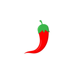 Chili icon design illustration template